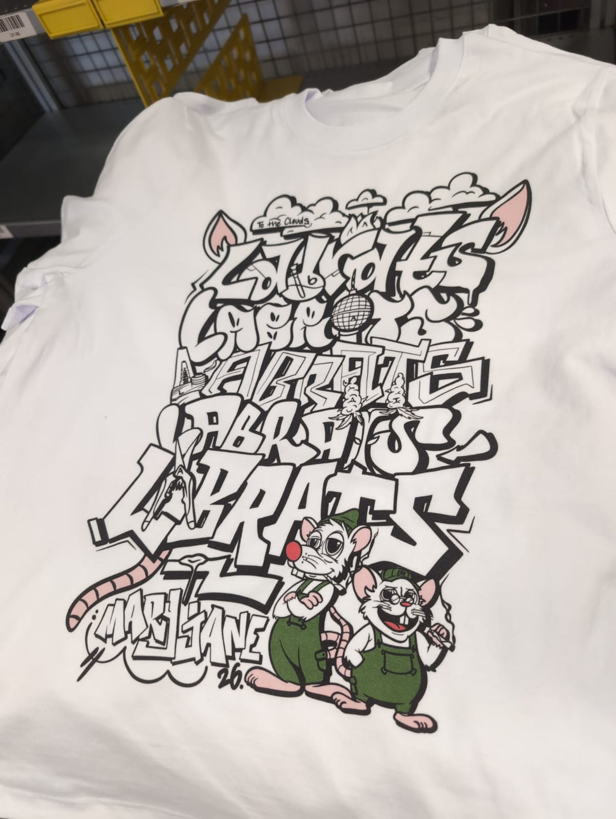 LABRATS MARY JANE SPECIAL WHITE